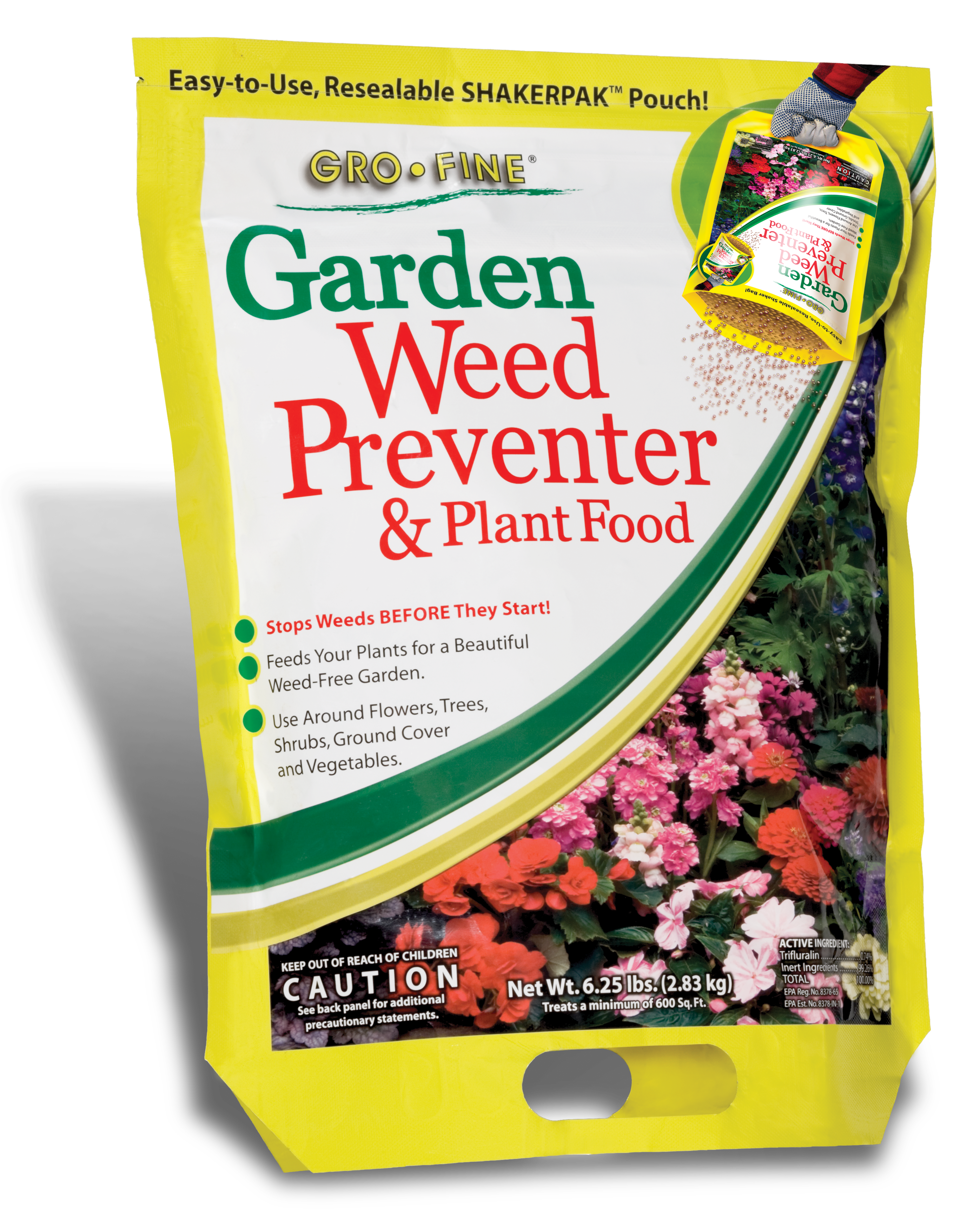 Garden Weed Preventer and Plant Food
